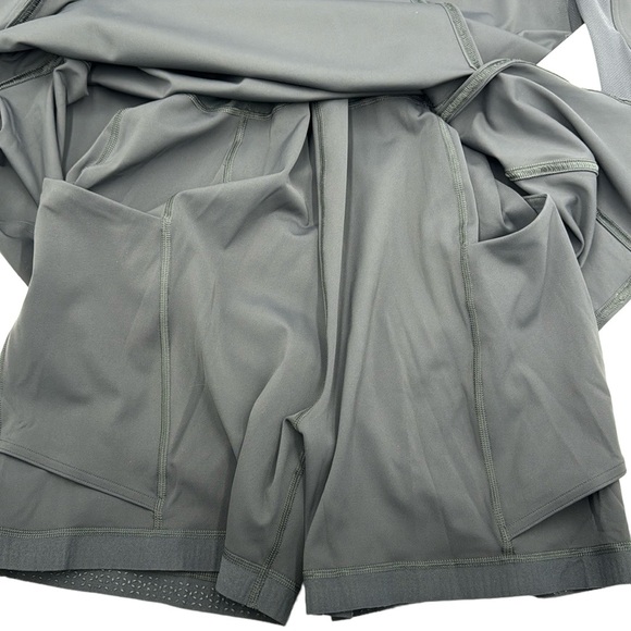 Lululemon Nulux Long Sleeve Tennis Dress Size 12 - Picture 6 of 13